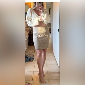 VINTAGE Banana Republic Khaki Tan Skirt